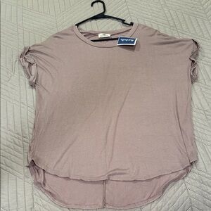Fashion Nova Mauve Short Sleeve Top